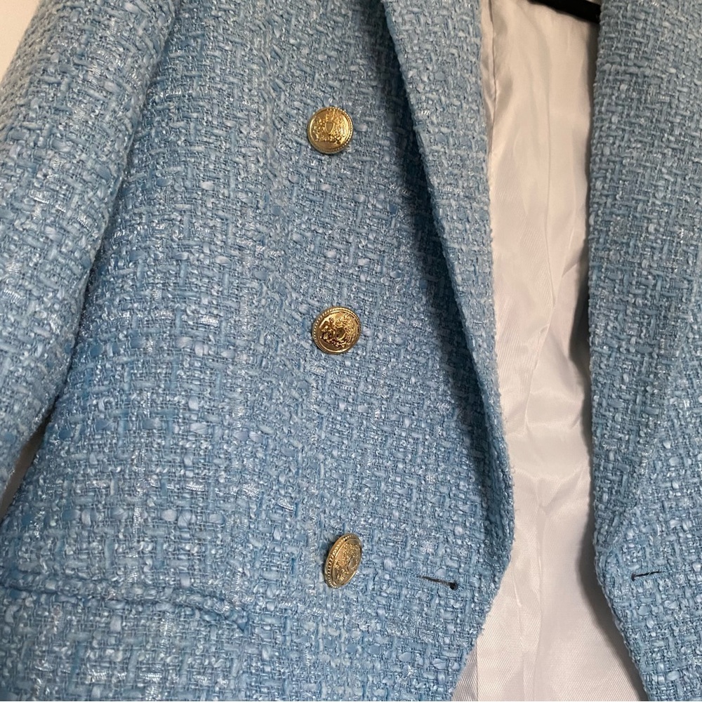 Textured weave blazer - Picture 2 of 4